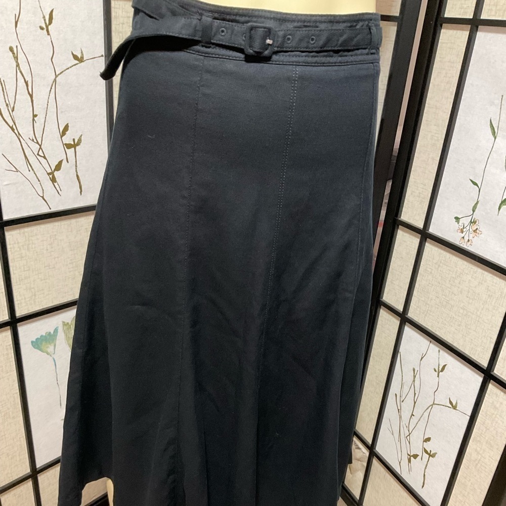 Ann Taylor Fit and Flare Linen Skirt Size 2 - Picture 2 of 9